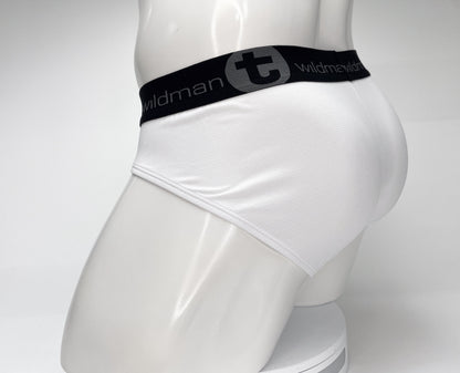 WildmanT Mesh Monster Cock Brief White - SeductiveUtopia.net