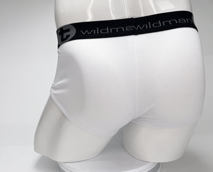 WildmanT Mesh Monster Cock Brief White - SeductiveUtopia.net