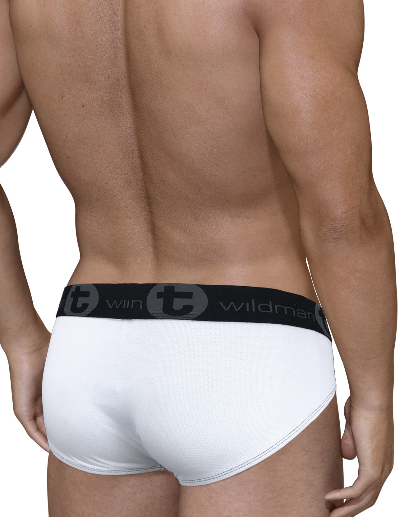 WildmanT Mesh Monster Cock Brief White - SeductiveUtopia.net