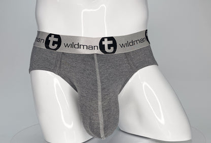 WildmanT Modal Monster Cock Brief Gray - SeductiveUtopia.net