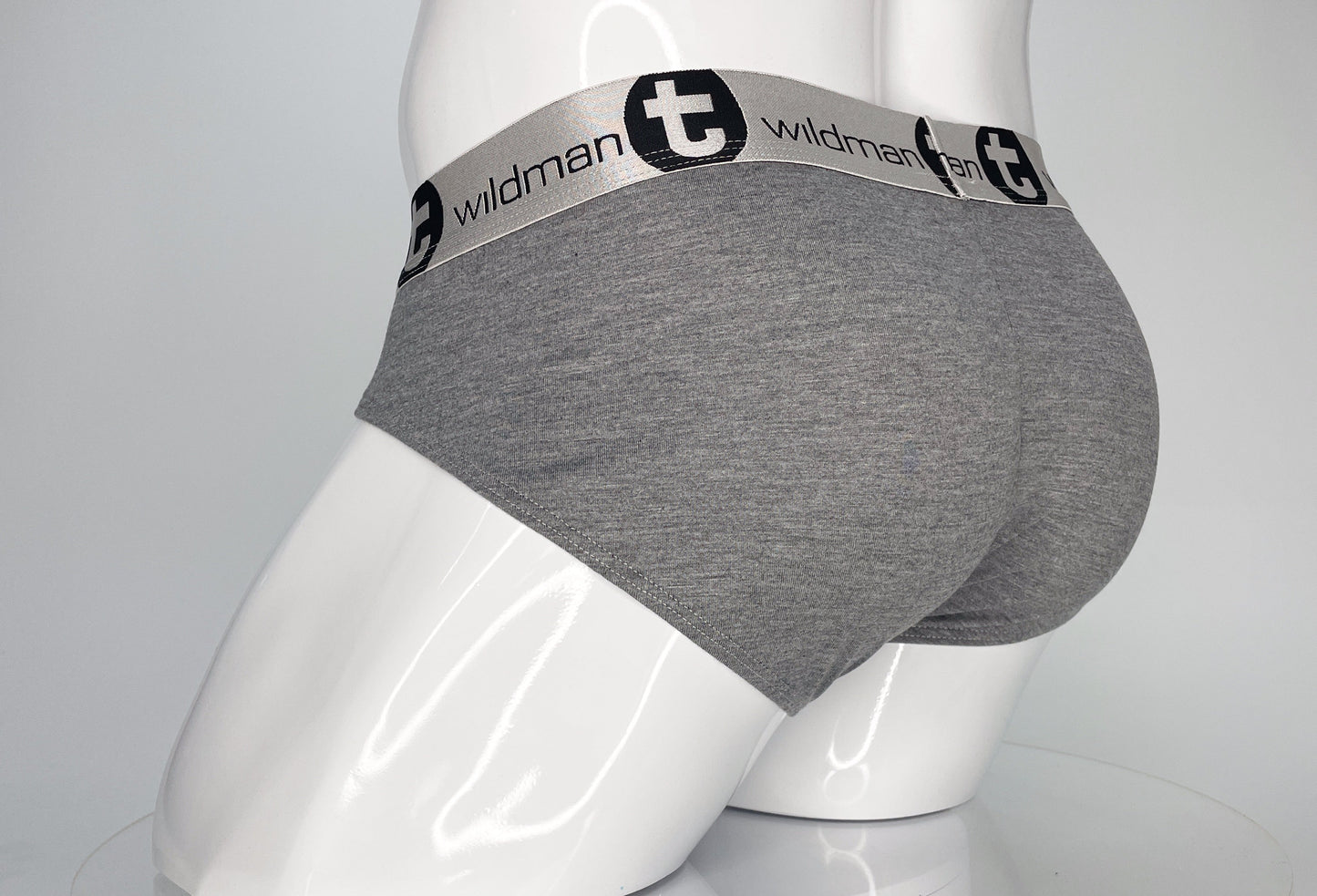 WildmanT Modal Monster Cock Brief Gray - SeductiveUtopia.net