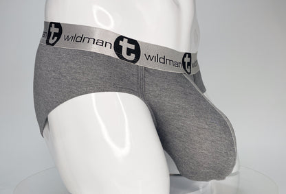 WildmanT Modal Monster Cock Brief Gray - SeductiveUtopia.net