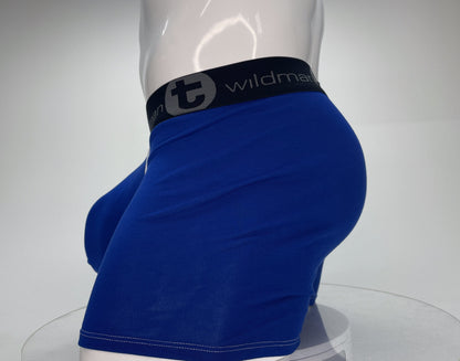 WildmanT Modal Monster Cock 5" Inseam Boxer Brief Royal Blue - SeductiveUtopia.net