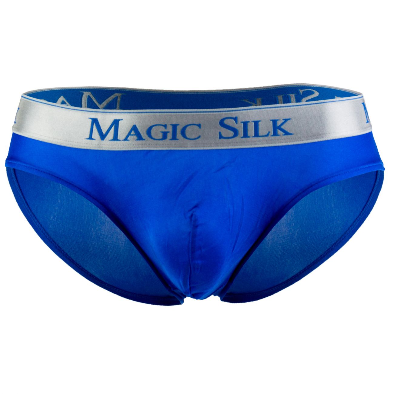 Magic Silk 6386 Seidenstrick-Bikini mit niedriger Taille, Farbe Kobalt