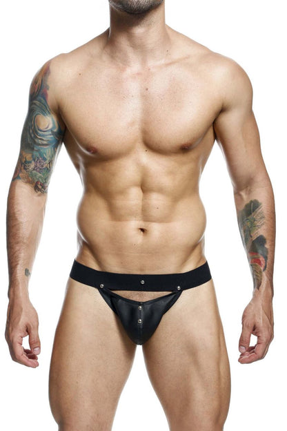 MaleBasics DMBL04 DNGEON Peakaboo Jockstrap Farbe Schwarz