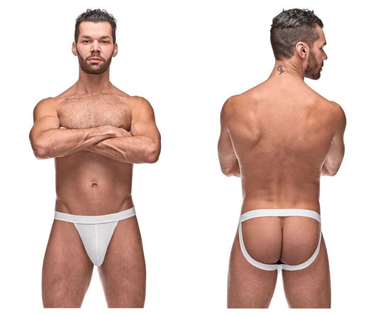 Male Power 392-257 Pure Comfort Sport Jock Color White