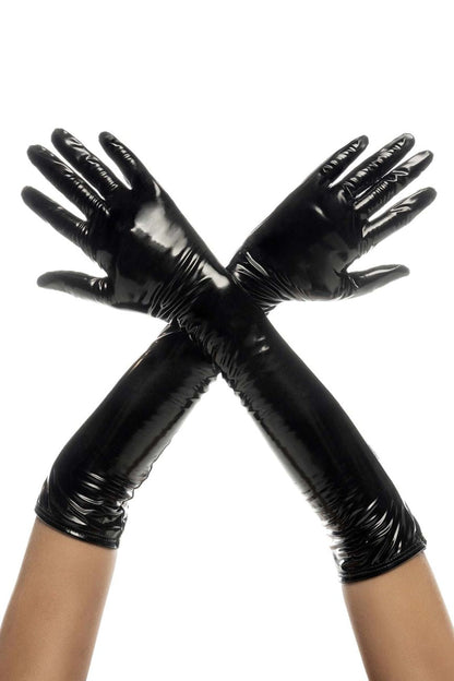 Mapale 125 Cruella High Handschuhe Farbe Glanzschwarz