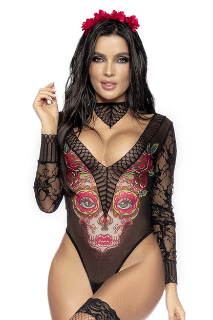 Mapale 60008 Kostüm Sexy Catrina Farbe Nur Farbe