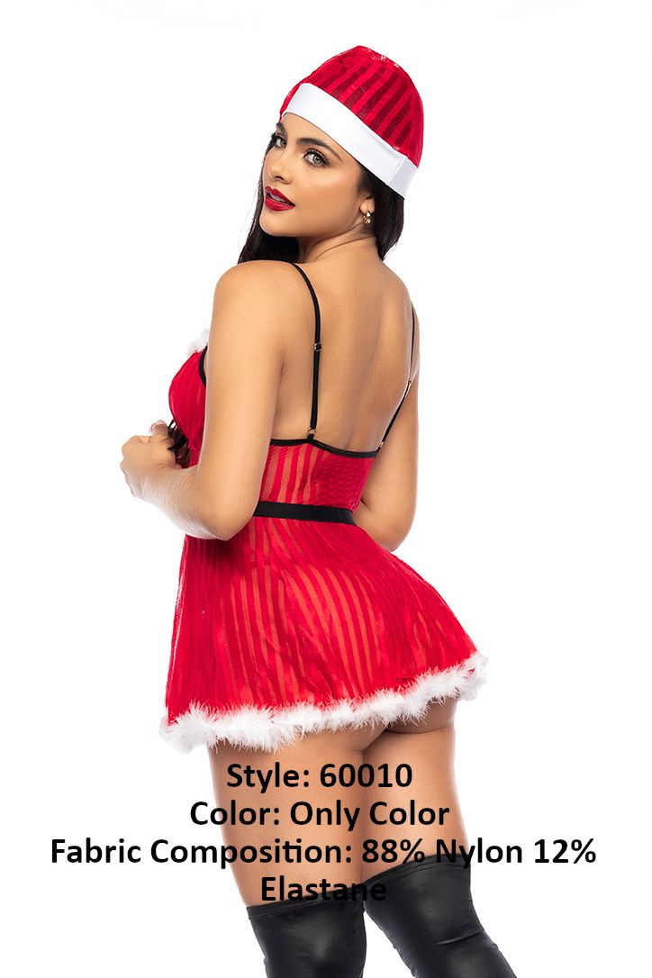 Mapale 60010 Costume Mrs Claus Color Only Color