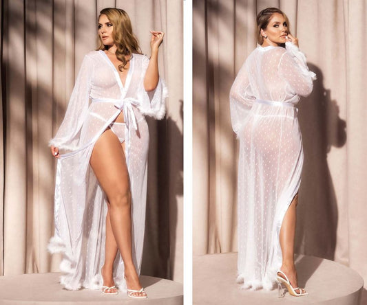 Robe longue Mapale 7483X Couleur Blanc