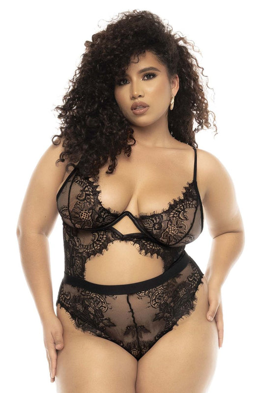 Mapale 8854X Nairobi Bodysuit Plus Farbe Schwarz