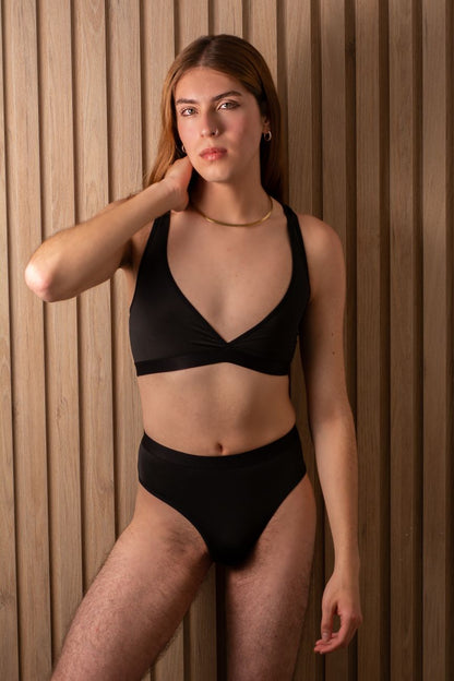 PLURAL PL003 Oberteil Farbe Schwarz