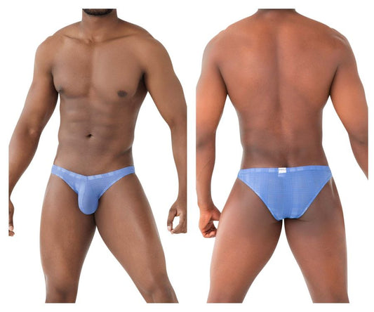 Bikini en microfibre PPU 2303 Couleur Bleu