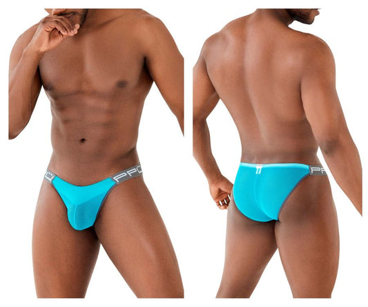 Bikini en maille PPU 2312 couleur turquoise