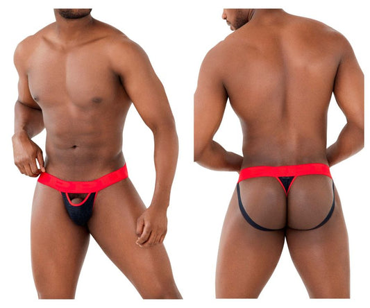 Jockstrap PPU 2313 Peek-a-boo Couleur Noir