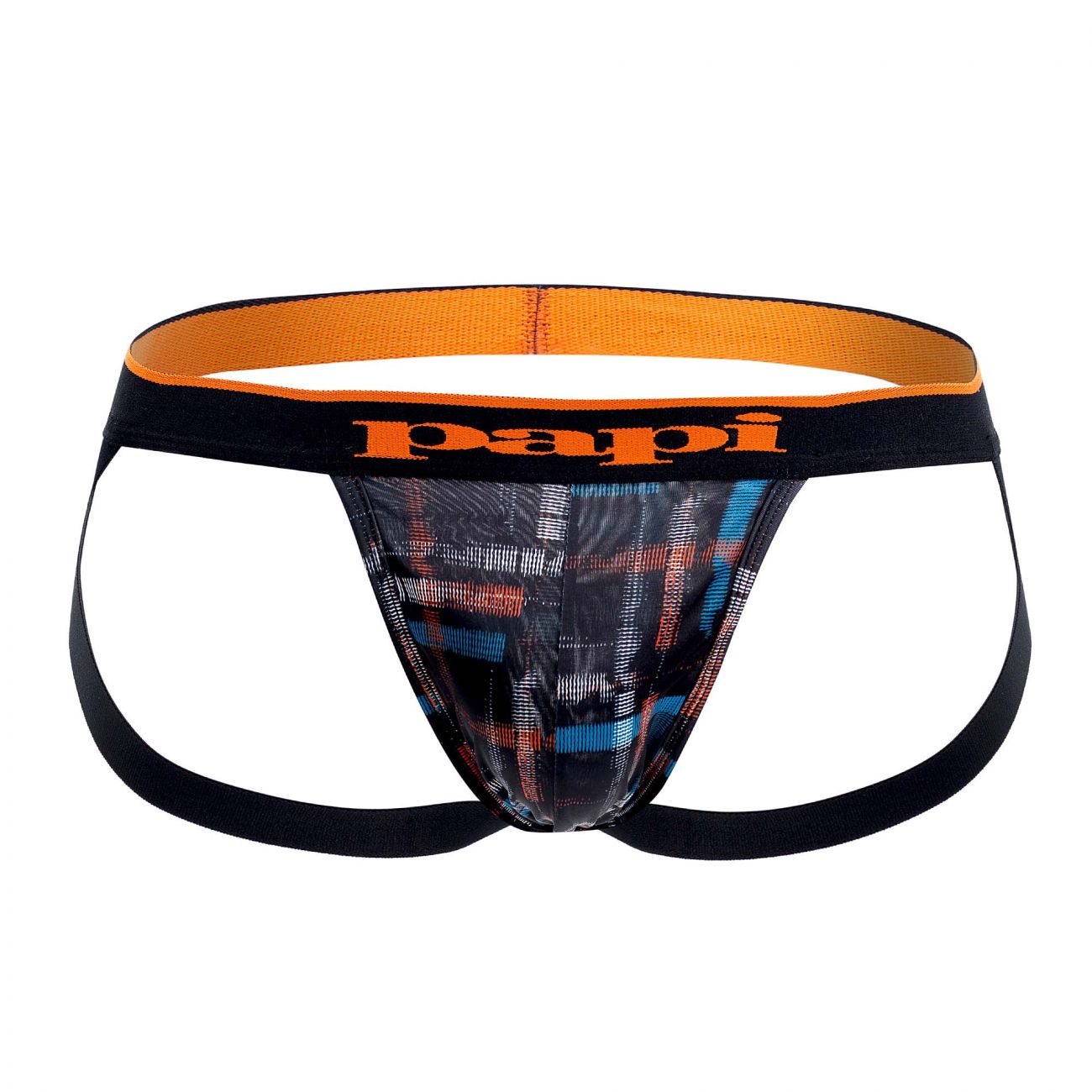 Jockstrap Papi UMPA006 2PK Couleur Noir-Orange