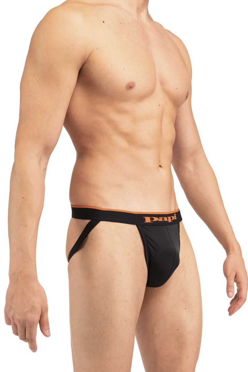 Jockstrap Papi UMPA006 2PK Couleur Noir-Orange