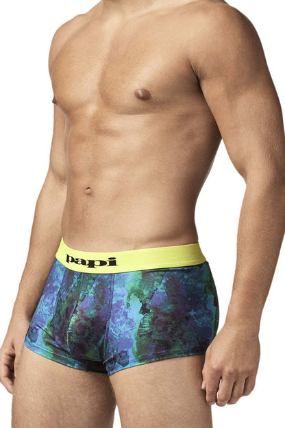 Papi UMPA050 Fashion Microflex Brazilian Trunks Farbe Ocean Multi Print