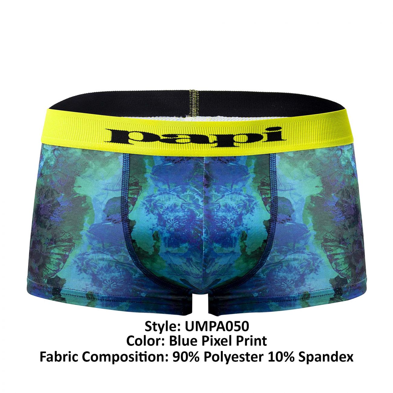 Papi UMPA050 Fashion Microflex Brazilian Trunks Farbe Ocean Multi Print