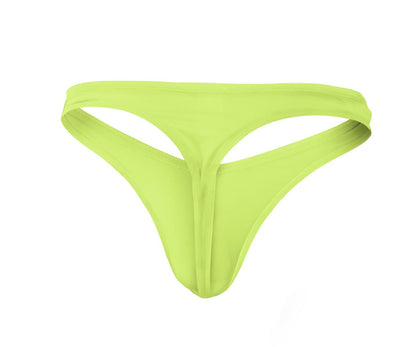 Bright lime green pikante PIK 0978X Angola thong made of smooth stretchy fabric with sleek minimalist design
