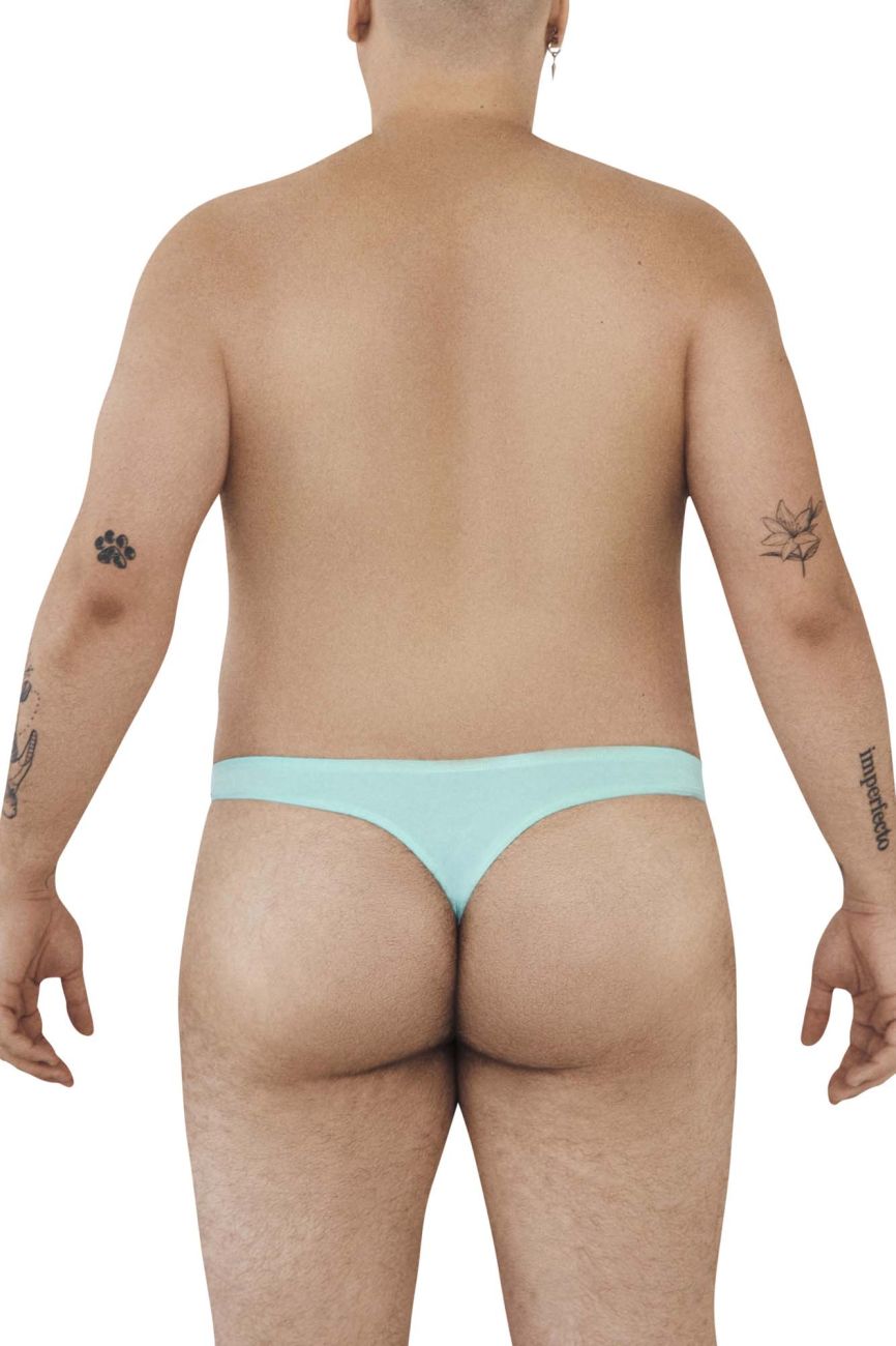 Light blue Pikante PIK 0978X Angola thong with smooth seamless design for comfortable everyday wear