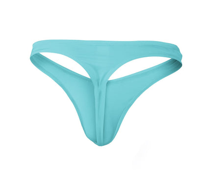 A sleek light blue pikante PIK 0978X angola thong made of smooth stretchy fabric with a minimalist design