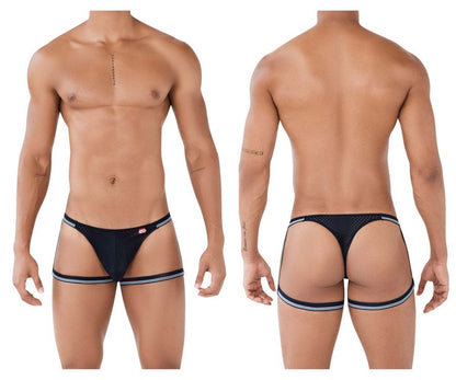 Pikante PIK 0493 Conqueror Thongs Color Black