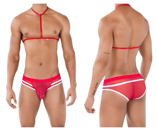Pikante PIK 0495 Hot Harness Slip Farbe Rot