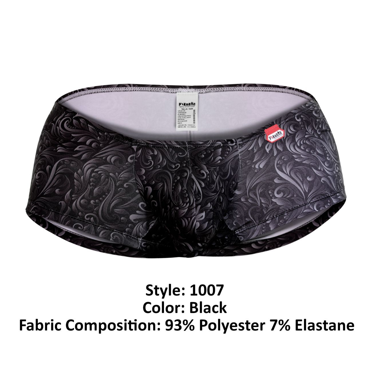 Pikante PIK 1007 Potenza Boxer Couleur Noir