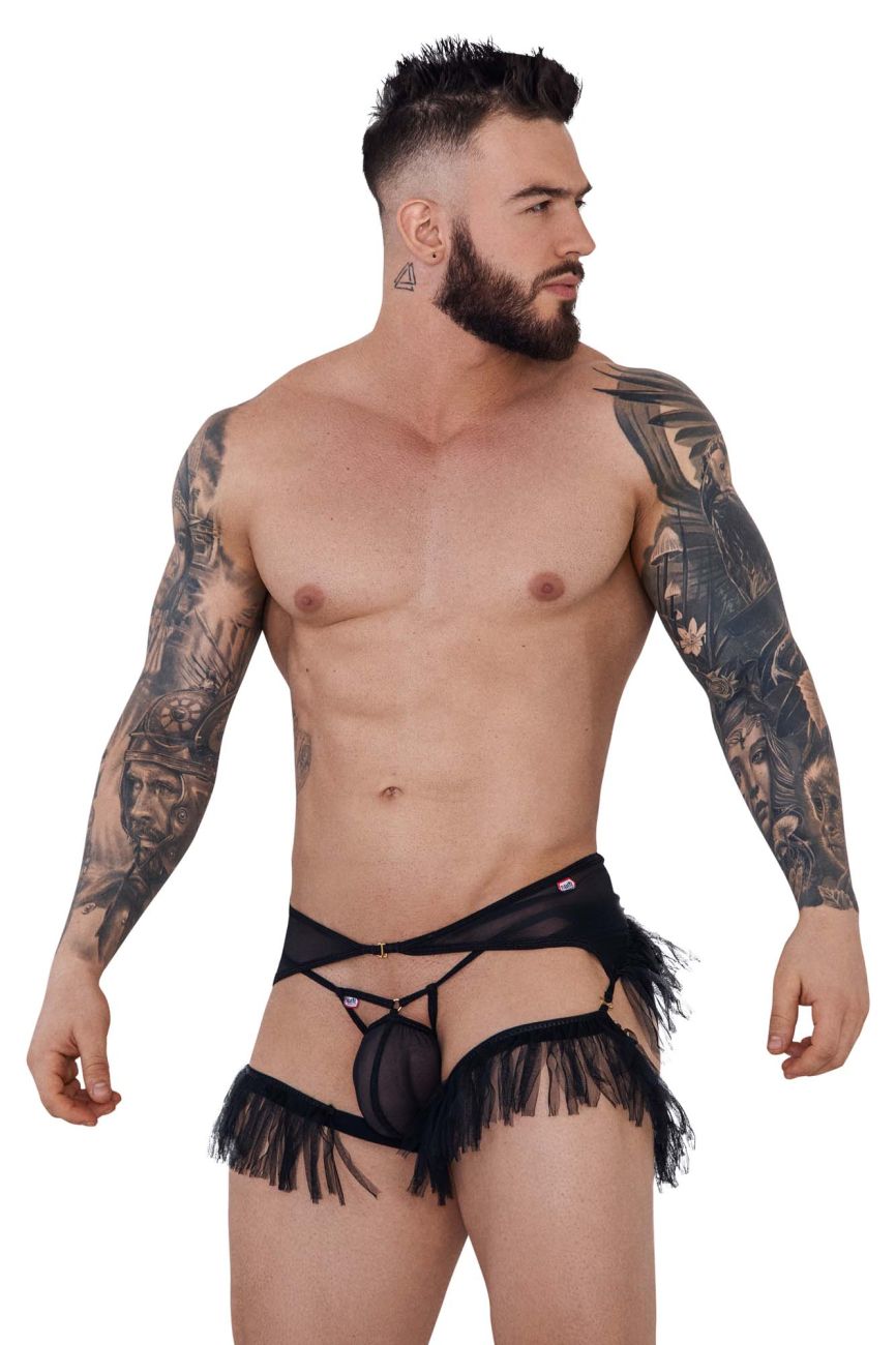 Pikante PIK 1294 Greenman Jockstrap Farbe Schwarz