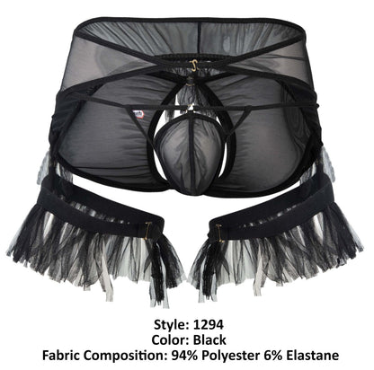 Pikante PIK 1294 Greenman Jockstrap Farbe Schwarz