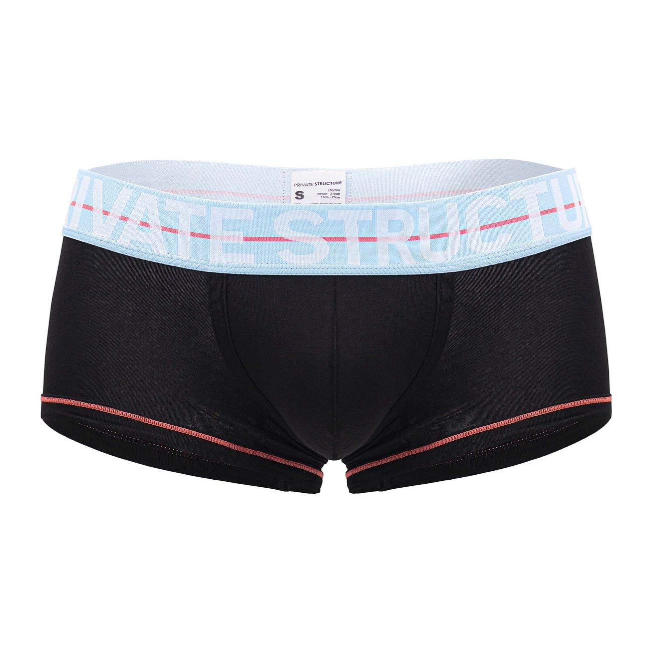 Private Structure MOUX4103 Mo Lite Mid Waist Trunks Color Black
