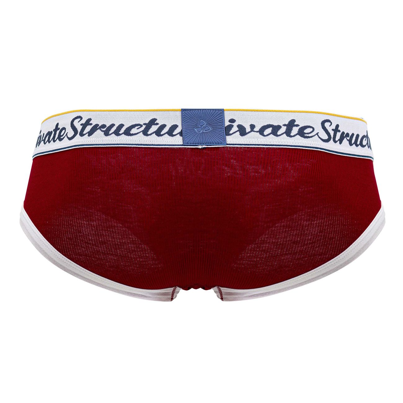 Private Structure SCUS4529 Klassischer Mini-Slip mit mittlerer Taille, Farbe Rot