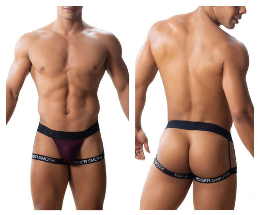 Roger Smuth RS013 Jockstrap Couleur Bordeaux