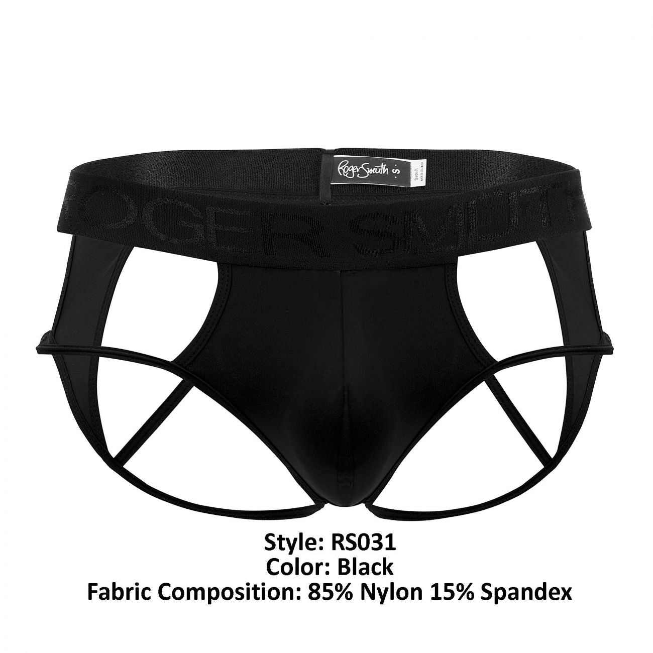 Roger Smuth RS031 Jockstrap Farbe Schwarz