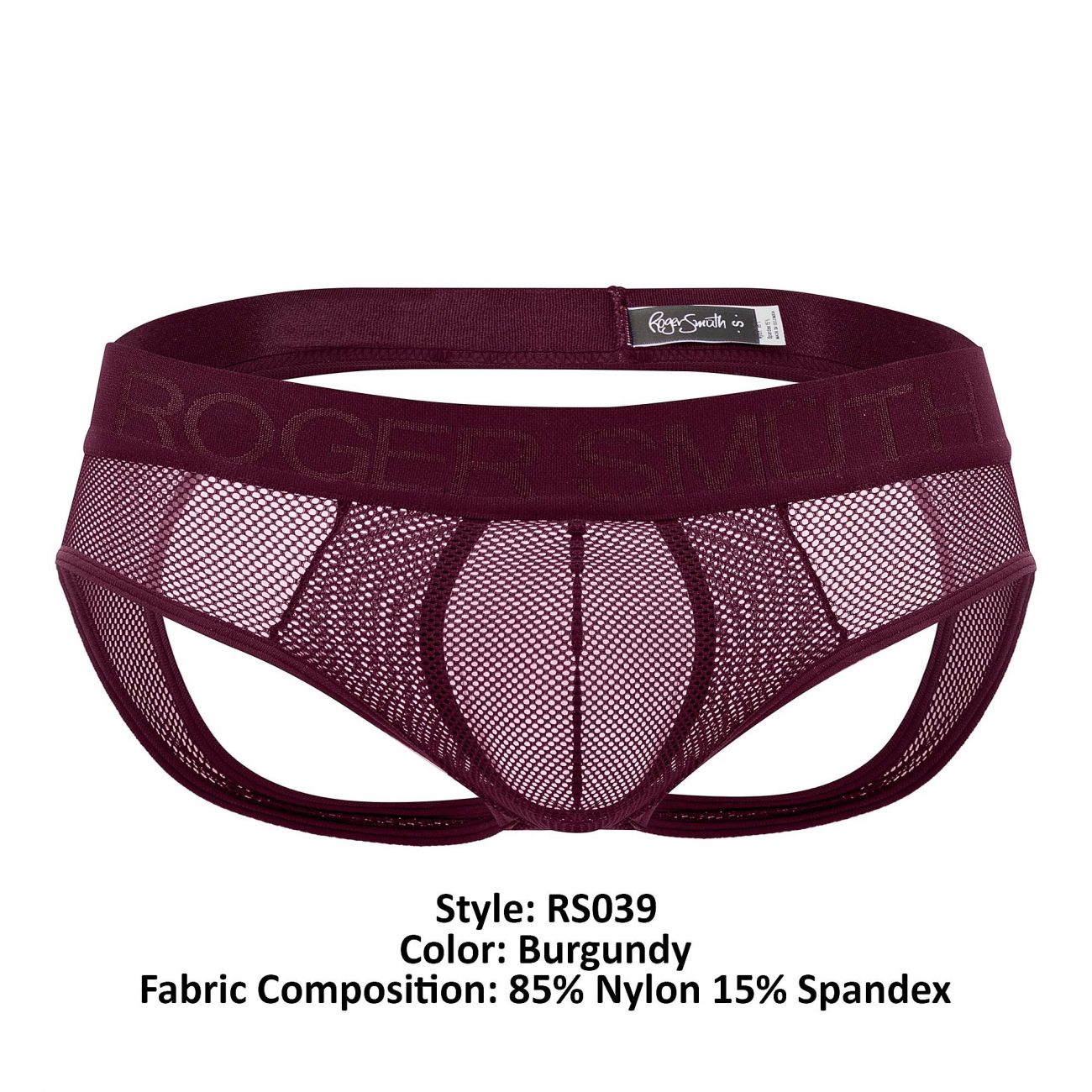 Roger Smuth RS039 Jockstrap Couleur Bordeaux