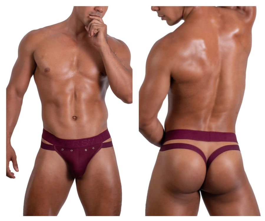 Roger Smuth RS088 Jock-Thong Farbe Burgunder