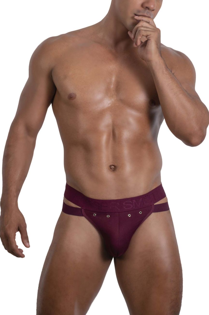 Roger Smuth RS088 Jock-Thong Farbe Burgunder