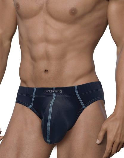 Stitch Big Boy Pouch Brief - Blue - SeductiveUtopia.net