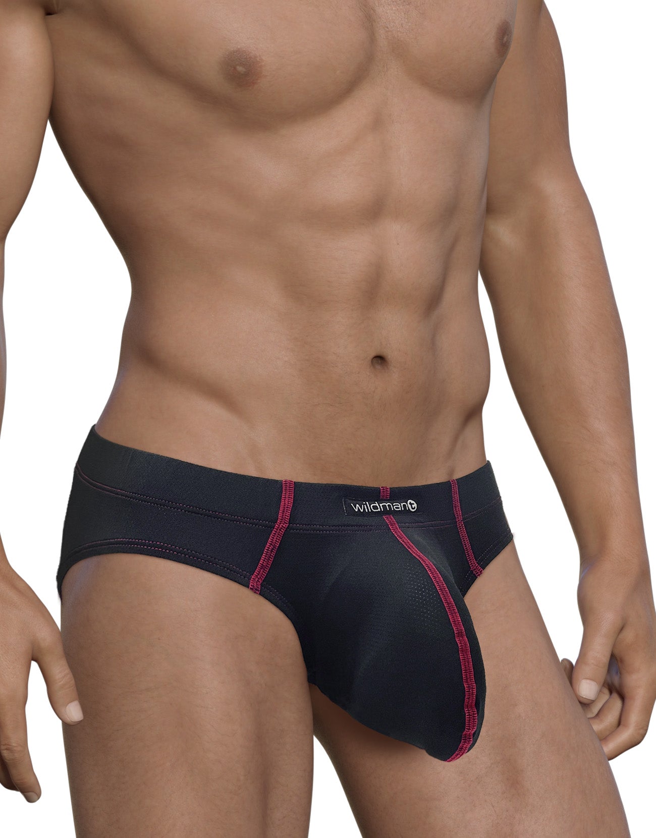 Stitch Big Boy Pouch Brief - Red - SeductiveUtopia.net