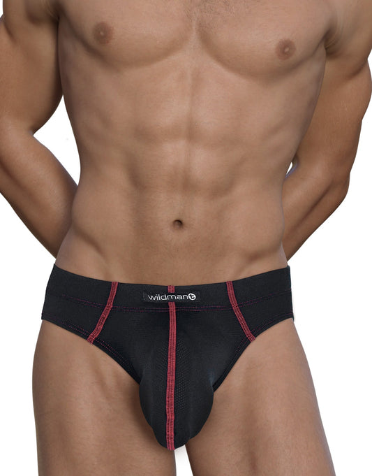 Stitch Big Boy Pouch Brief - Red - SeductiveUtopia.net