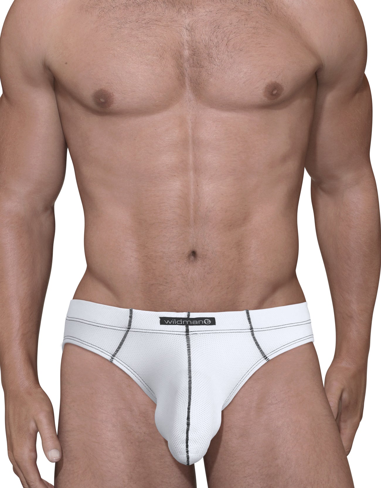 Stitch Big Boy Pouch Brief White - SeductiveUtopia.net