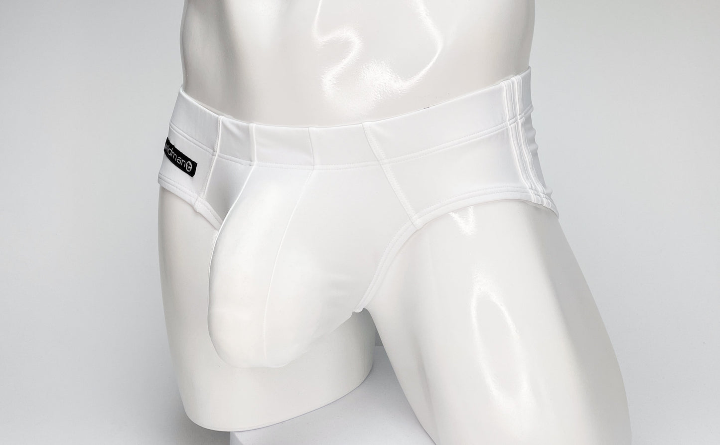 WildmanT Big Boy Pouch Swim Brief White - SeductiveUtopia.net