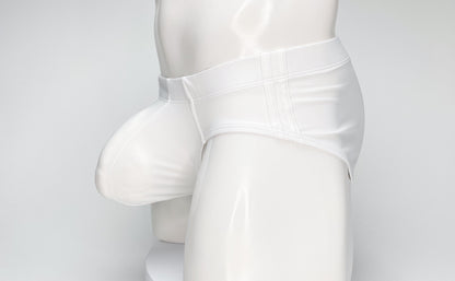 WildmanT Big Boy Pouch Swim Brief White - SeductiveUtopia.net