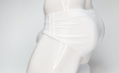 WildmanT Big Boy Pouch Swim Brief White - SeductiveUtopia.net