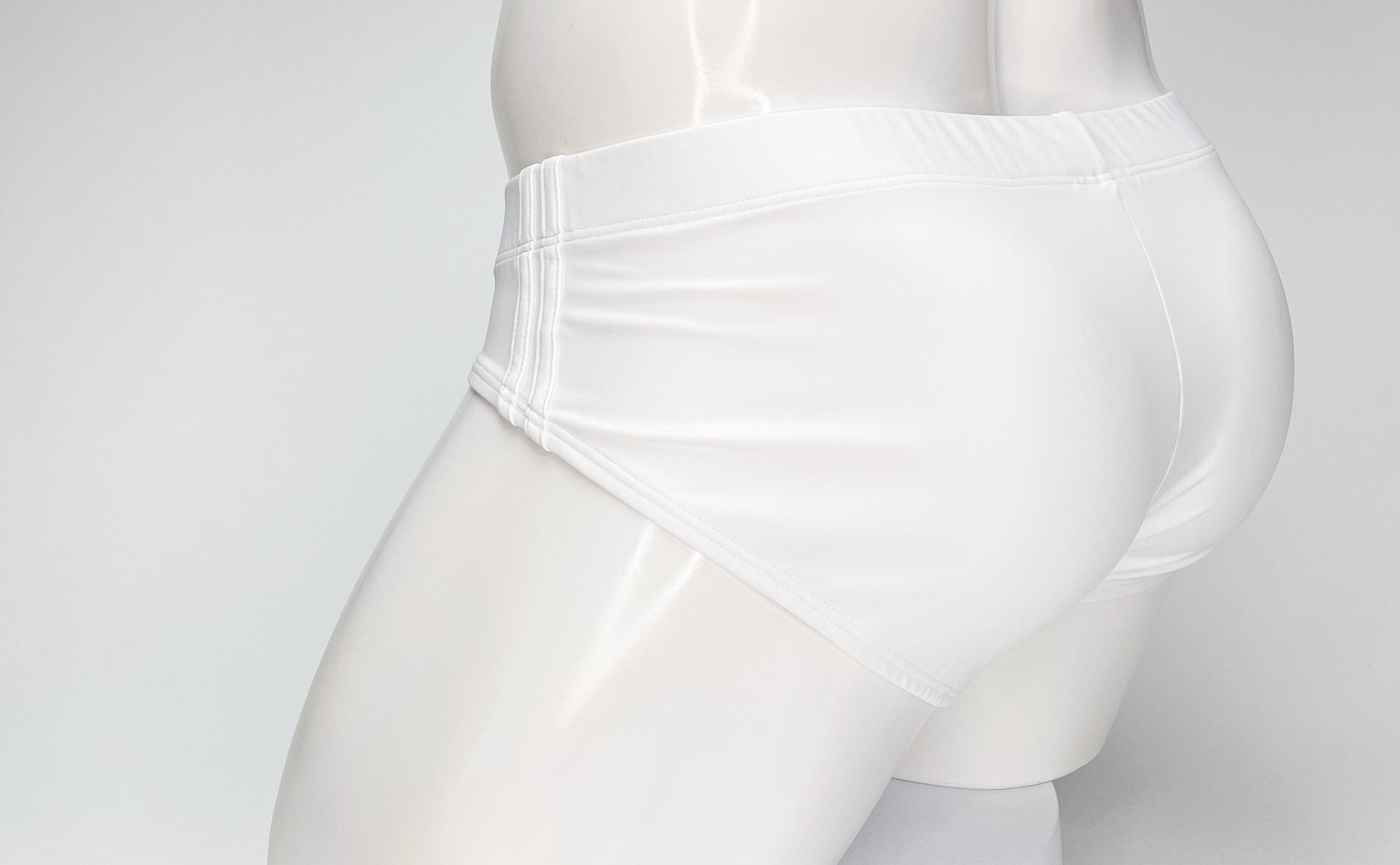 WildmanT Big Boy Pouch Swim Brief White - SeductiveUtopia.net