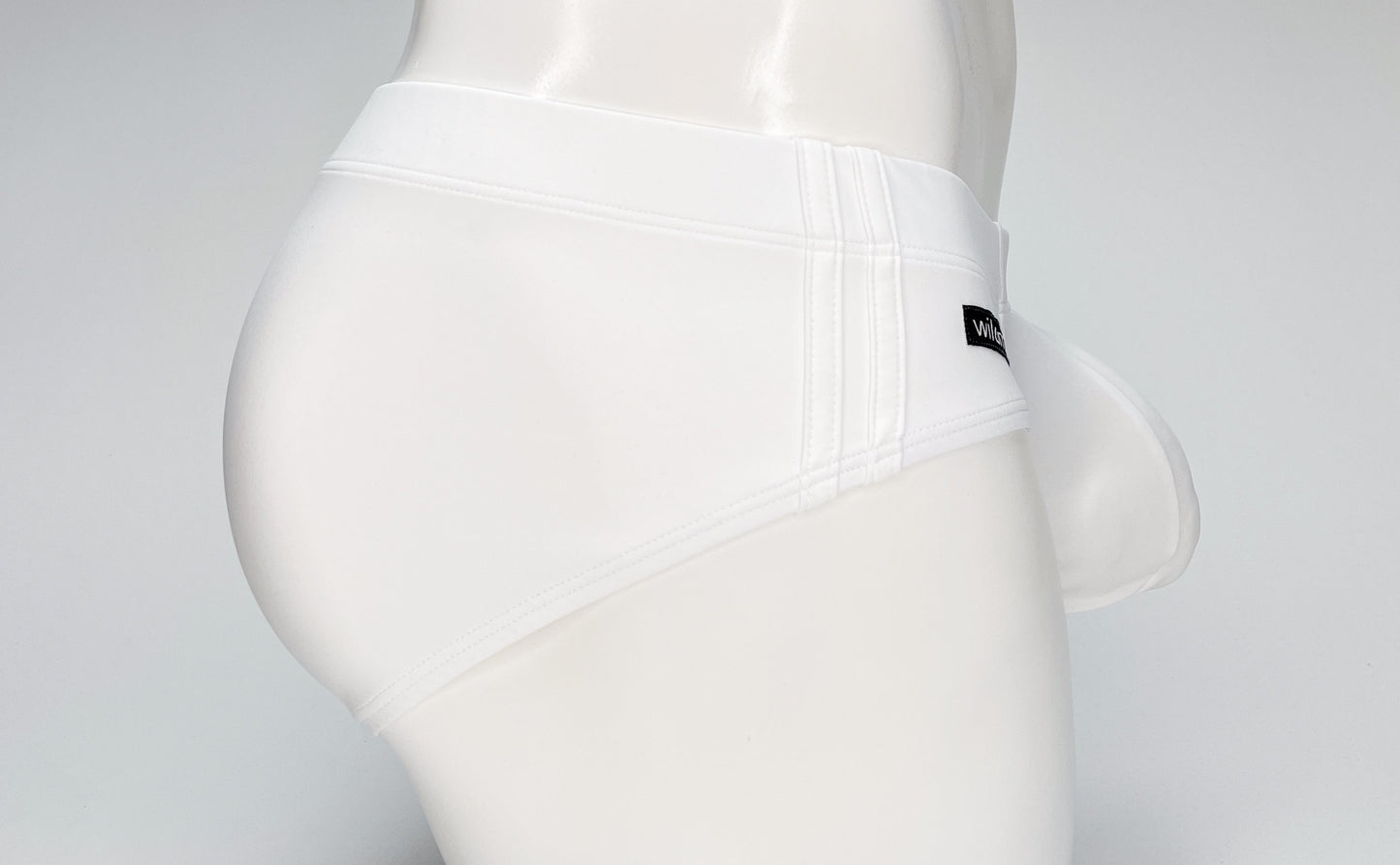 WildmanT Big Boy Pouch Swim Brief White - SeductiveUtopia.net