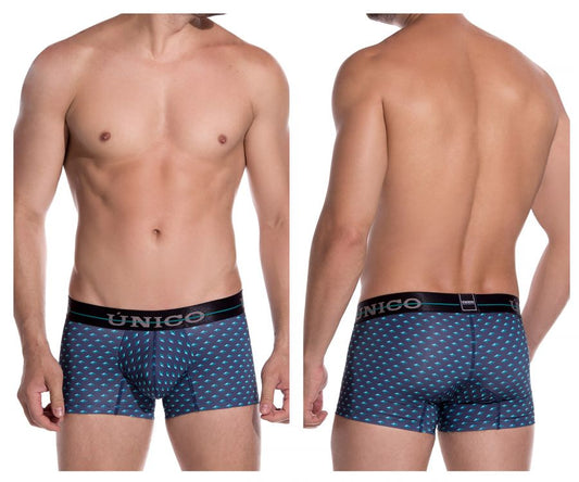 Unico 1907010013629 Boxer Agata Couleur Bleu