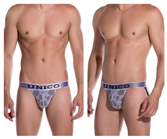 Unico 1908030125859 Jockstrap Grafito Couleur Multi