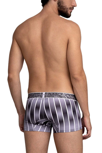 Boxer rayé Unico 21070100121 Couleur 63-Gris